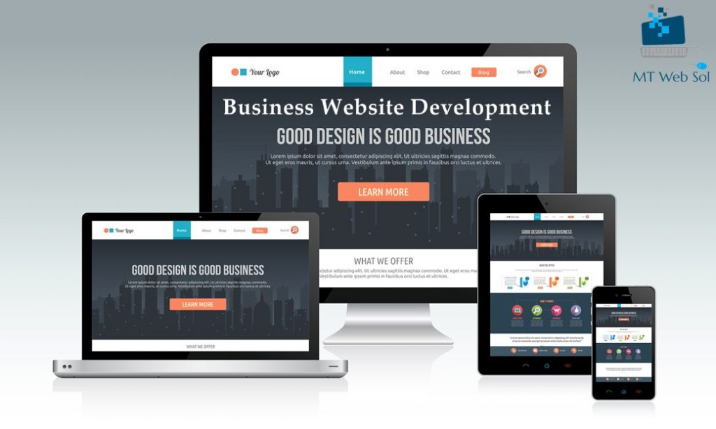 Business Website Development Service by MT Web Sol