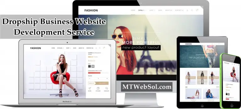 Dropship Store Development Service by MT Web Sol