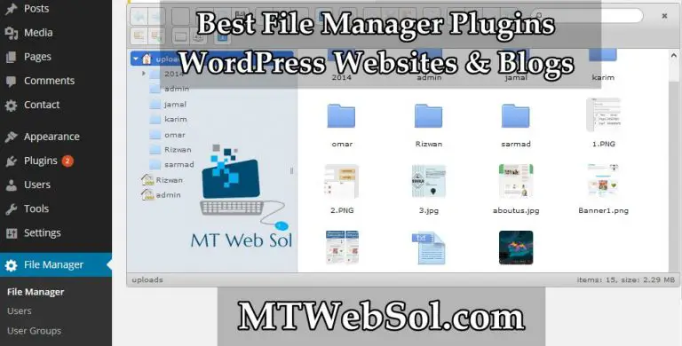 Top 4 Best File Manager Plugins for WordPress Sites & Blogs
