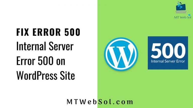 6 Best Ways To Fix Internal Server Error 500 on WordPress Based Websites