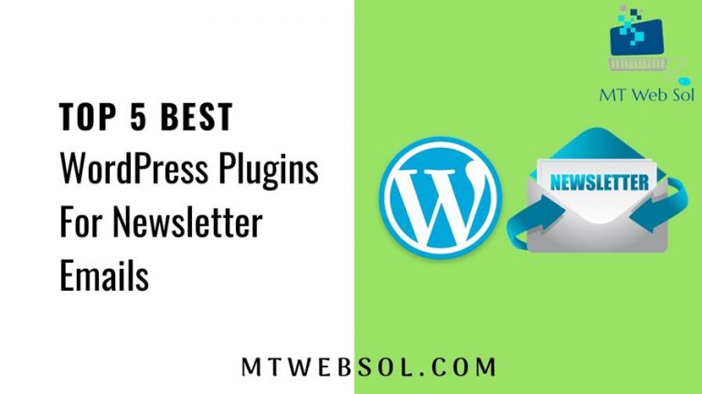 Top 5 Best Newsletter Plugins for WordPress Website Development in 2018