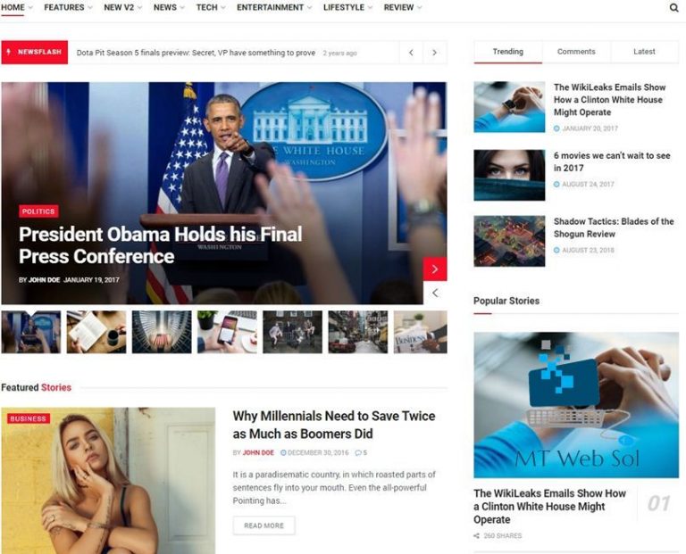 JNews WordPress Theme Review – 140 Design Layouts For Tech & News Niches