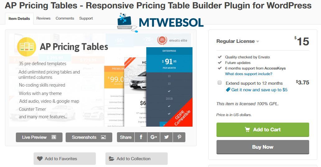 8 Best WordPress Price Comparison Table Plugins in 2024