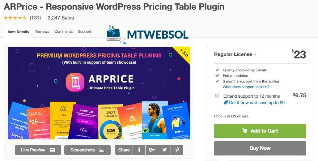 8 Best WordPress Price Comparison Table Plugins in 2022