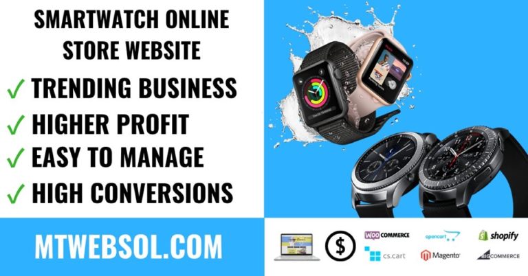 10 Benefits To Build SmartWatch Online Store Business in 2019