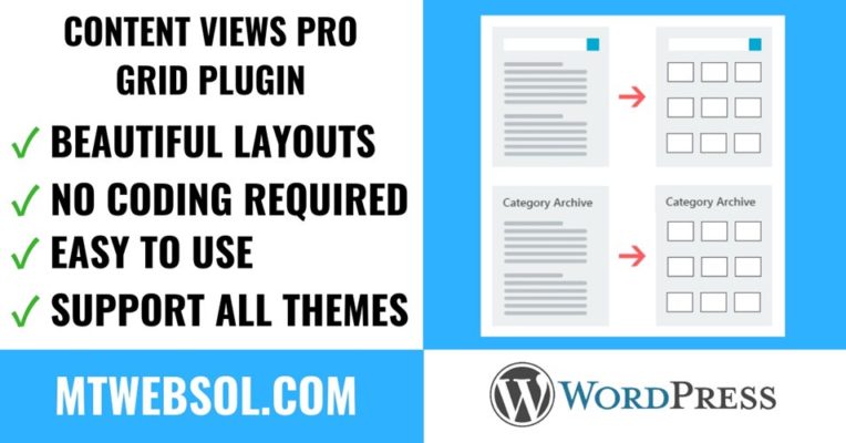 [Content Views Pro Review] Best WordPress Post Grid & List Layouts Plugin